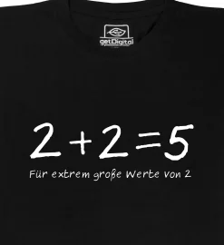 getDigital 2+2=5 Schwarz New