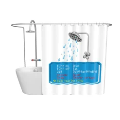 getDigital Adventure Game Dialogbox Duschvorhang Discount