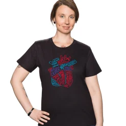 getDigital Anatomie des Herzens Schwarz Hot