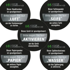 getDigital Aufkleber-Bundle Voice Command Online
