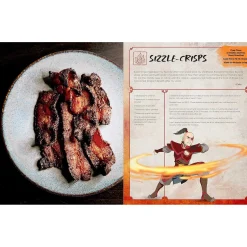 Pocket Books Avatar der Herr der Elemente Offizielles Kochbuch Set mit Schürze Outlet