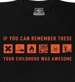 getDigital Awesome Childhood Schwarz New