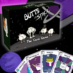 The Dusty Tophat Ltd Butts in Space - Das Kartenspiel Discount