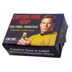 The Unemployed Philosophers Guild Captain Kirk - Star Trek Seife mit Kräuter Aroma New