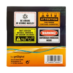 getDigital Chemiewarnungen Kühlschrankmagnete New