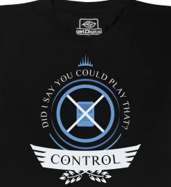 getDigital Control Life Shirt für Magic-Spieler Schwarz Hot