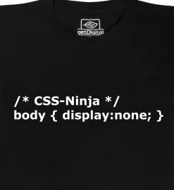 getDigital CSS Ninja Schwarz Online