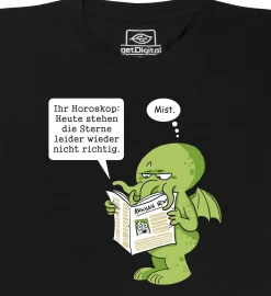 getDigital Cthulhus Horoskop Schwarz Clearance