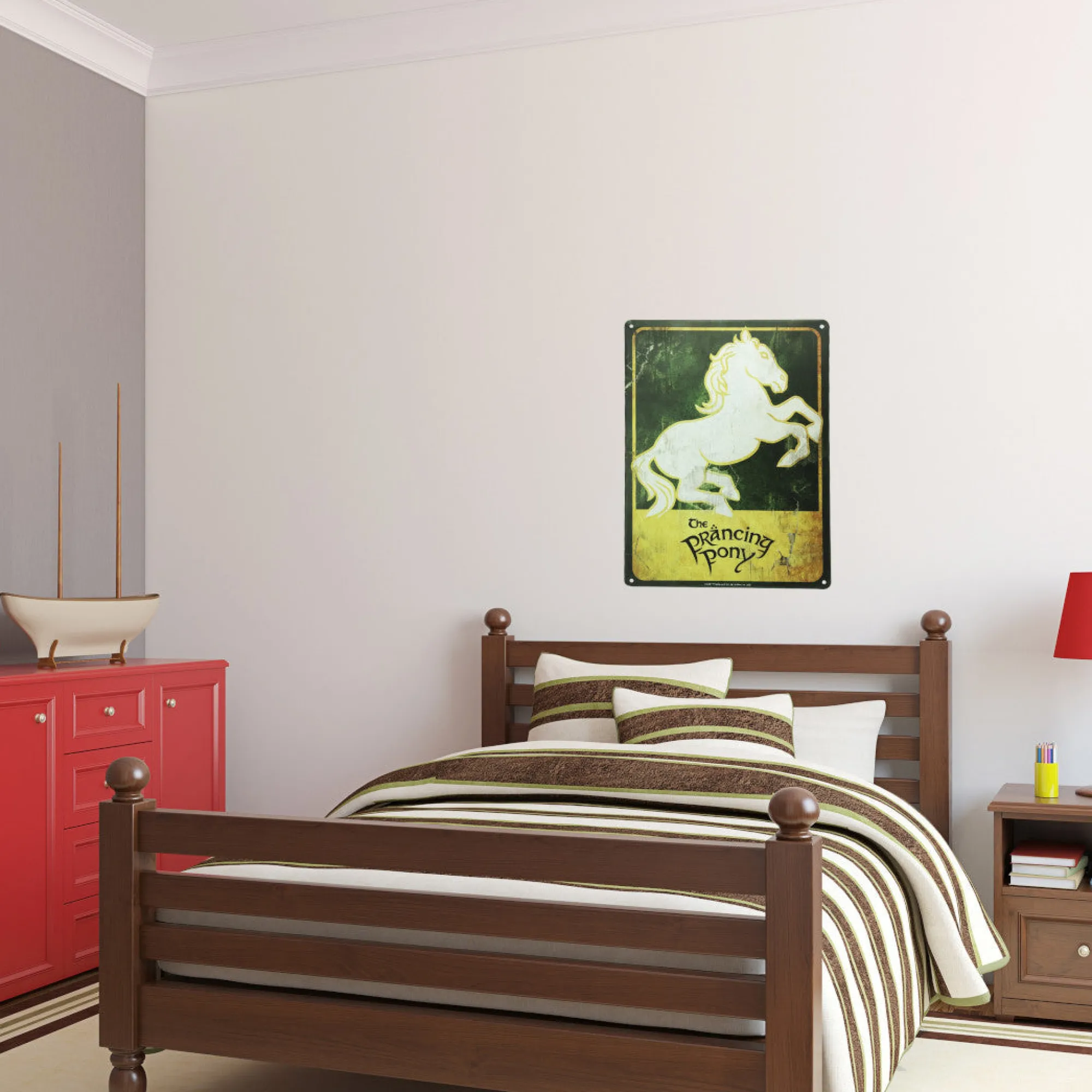 ABYStyle Studio Der Herr der Ringe Blechschild The Prancing Pony