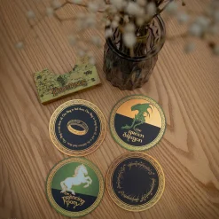 Cinereplicas Der Herr der Ringe Untersetzer 4er-Set