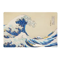 Distrineo Die Große Welle vor Kanagawa Satz von 4 Tischsets Best