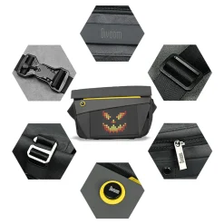 Divoom Pixoo Slingbag V Umhängetasche mit Pixel Display Clearance