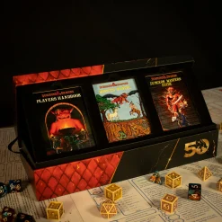 Fanattik Dungeons & Dragons Erste Auflage Limitiertes Metallbarren Set zum 50. Jubiläum Hot