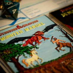 Fanattik Dungeons & Dragons Erste Auflage Limitiertes Metallbarren Set zum 50. Jubiläum Hot