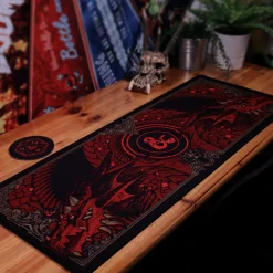 Fanattik Dungeons & Dragons XL Mauspad und Untersetzer Set