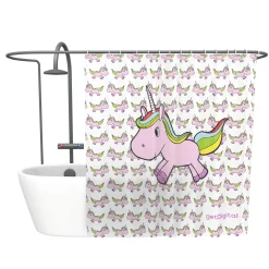 getDigital Einhorn Duschvorhang Online