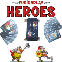 FusionPlay Heroes - NFC-Kartenspiel für Smartphones Clearance