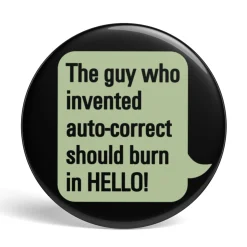 getDigital Geek Button Auto-Correct New