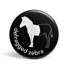 getDigital Geek Button Defragged Zebra Best