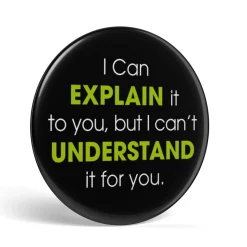 getDigital Geek Button Explain vs Understand