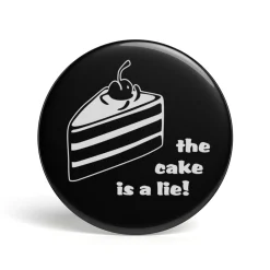 getDigital Geek Button The Cake Is A Lie Outlet