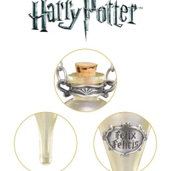 The Noble Collection Harry Potter Felix Felicis Phiole Anhänger & Display Outlet