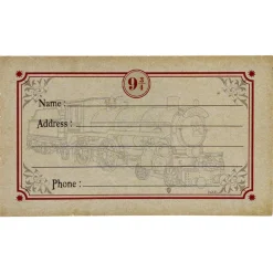 AbyStyle Harry Potter Gepäckanhänger Hogwarts Express Discount