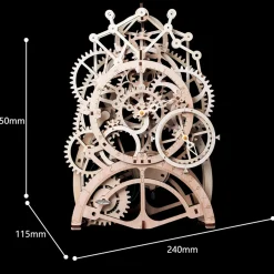 Robotime Holzbausatz Uhrwerk