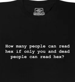 getDigital How many people can read hex Schwarz Online