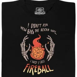 getDigital I cast Fireball Schwarz Hot