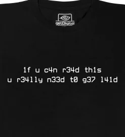 getDigital if you can read this Schwarz New