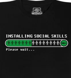 getDigital Installing social skills Schwarz