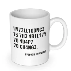 getDigital Intelligence - Stephen Hawking Zitat Becher Hot