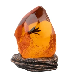 Jurassic Park Lampe: Bernstein mit Mosquito