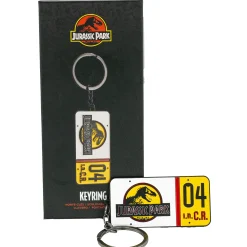 HMB Jurassic Park Nummernschild Schlüsselanhänger New