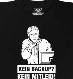 getDigital Kein Backup - kein Mitleid Schwarz Sale