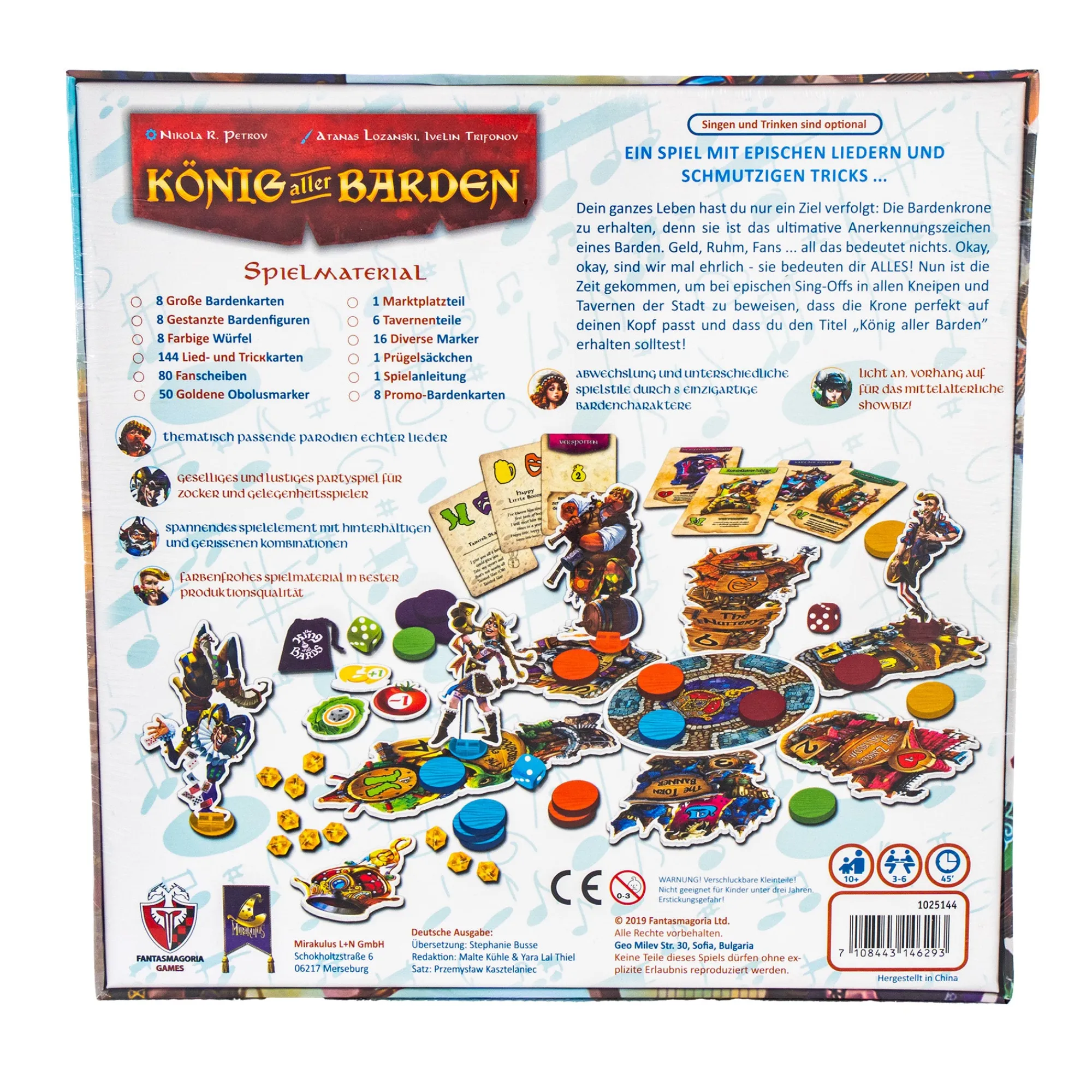 Fantasmagoria König aller Barden Clearance