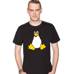 getDigital Linux Tux Schwarz Discount