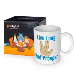 getDigital Live Long and Prosper Becher