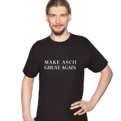 getDigital Make ASCII great again Schwarz