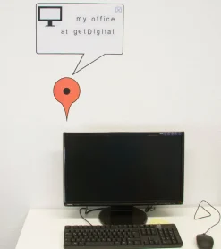 getDigital Maps Wandaufkleber Best