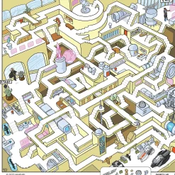 Chronicle Books Marvel Mazes - Labyrinth- und Wimmelbuch Sale