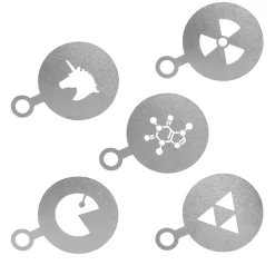 getDigital Nerdiges Cappuccino Schablonen-Set Online