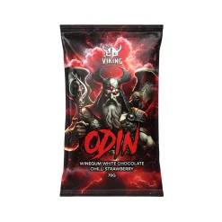 Viking Odin - Erdbeer Weingummi mit Weißer Schokolade und Chili Sale