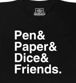 getDigital Pen Paper Dice Friends Schwarz Sale