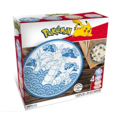 Pokemon Pokémon Teller-Set – 4 Kanto Ikonen im Japanischen Stil Best