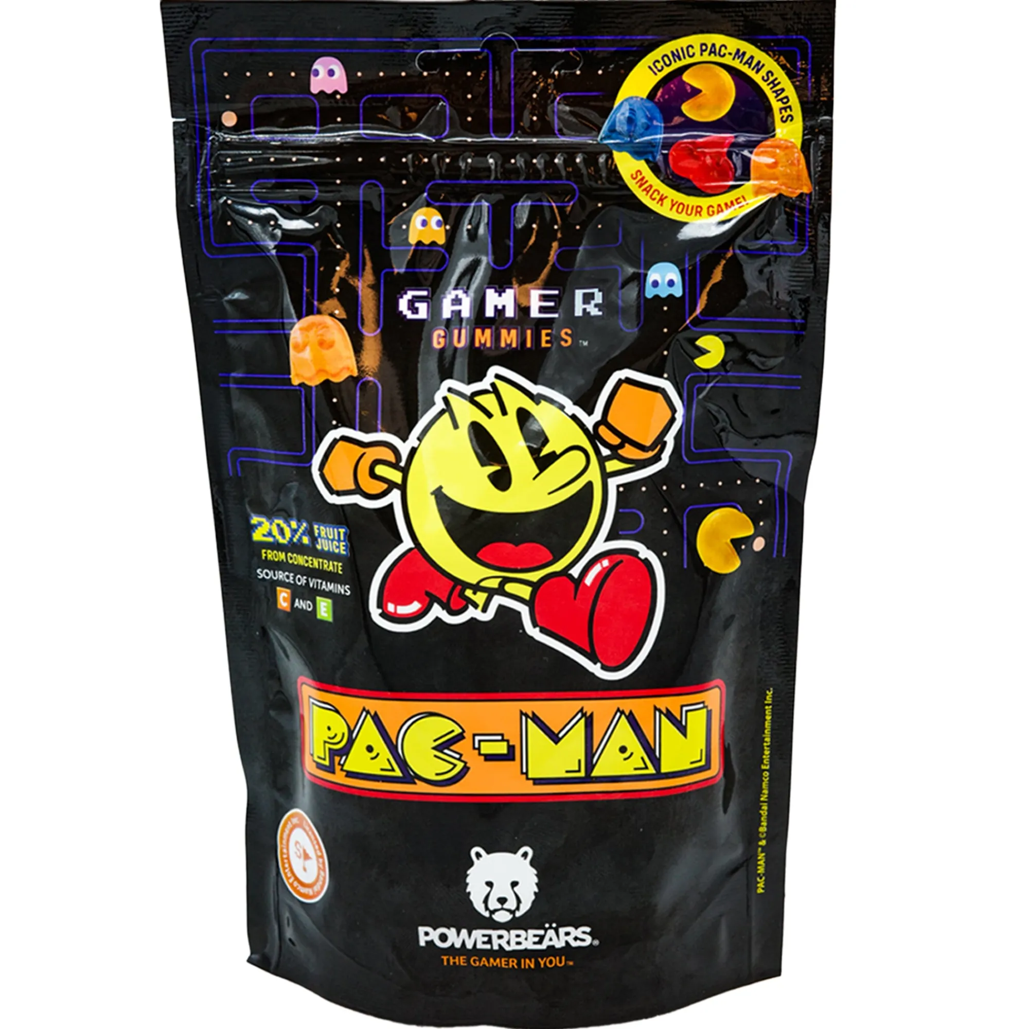 Powerbeärs Pac-Man Gamer Gummies Sale