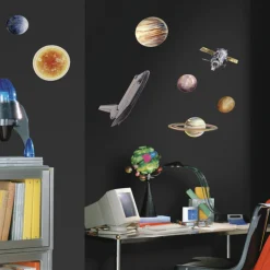 RoomMates Raumfahrt Wandaufkleber Clearance