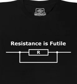 getDigital Resistance is futile V3 Schwarz