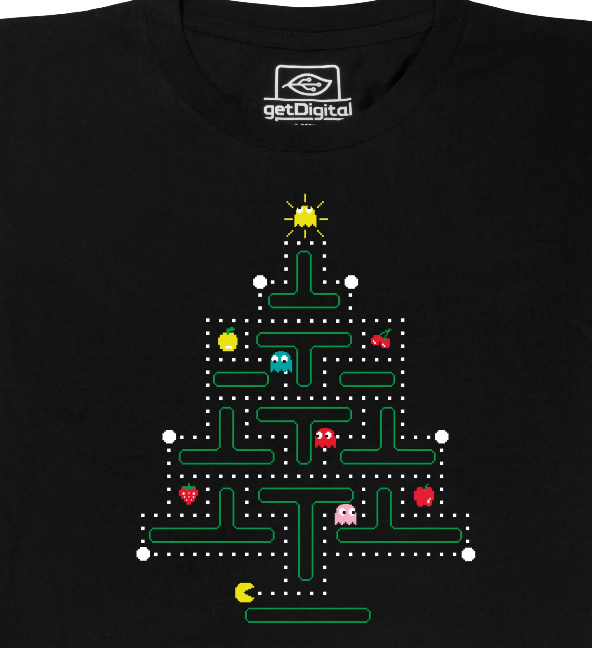 getDigital Retro Gaming Weihnachtsbaum Schwarz Discount